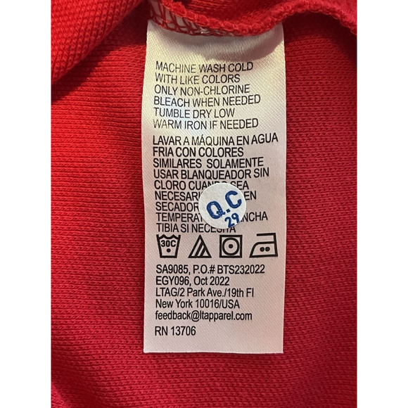 French Toast Polo Shirt Boys Size 3T Red Long Sleeve Uniform Casual Wear NWT - Picture 5 of 8